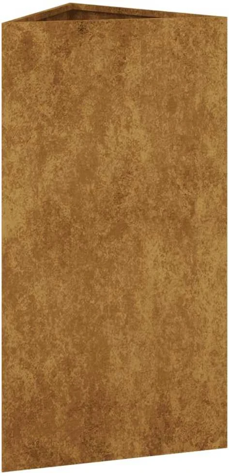Sodo lovelis, 40x34,5x75cm, Corten plienas