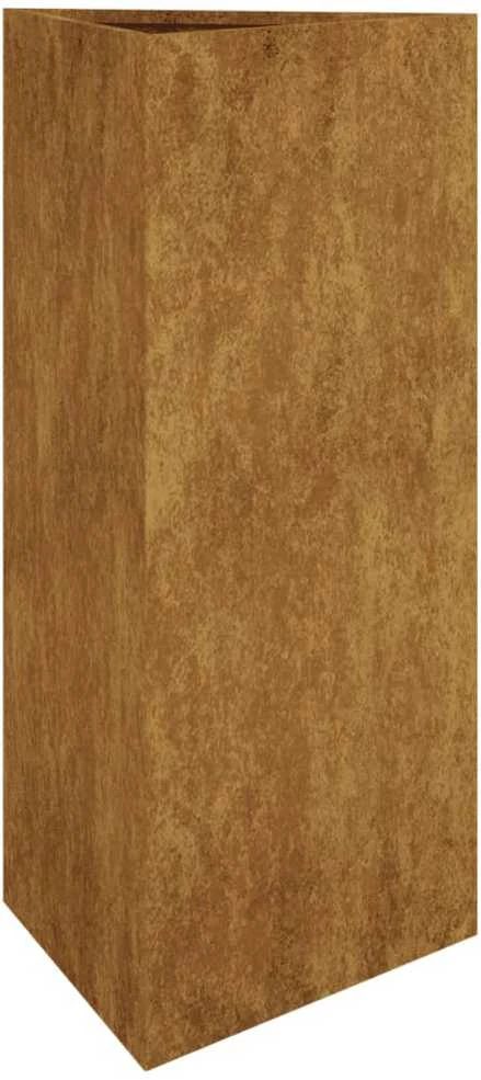 Sodo lovelis, 40x34,5x75cm, Corten plienas