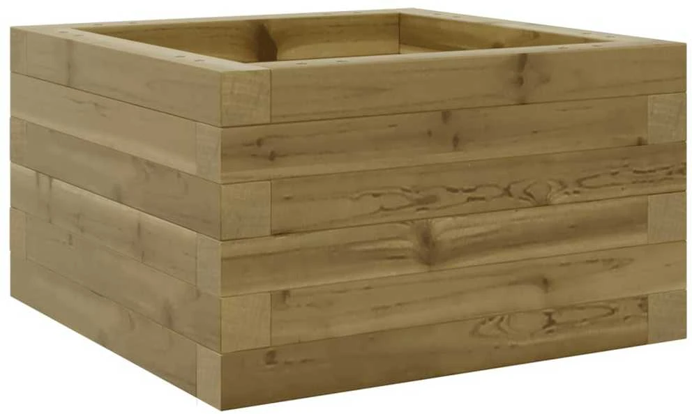 Sodo lovelis, 40x40x23cm, impregnuota pušies mediena