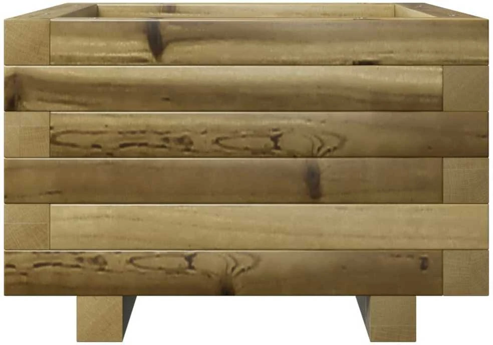 Sodo lovelis, 40x40x26,5cm, impregnuota pušies mediena