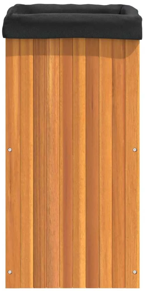 Sodo lovelis, 45x45x90cm, akacijos medienos masyvas