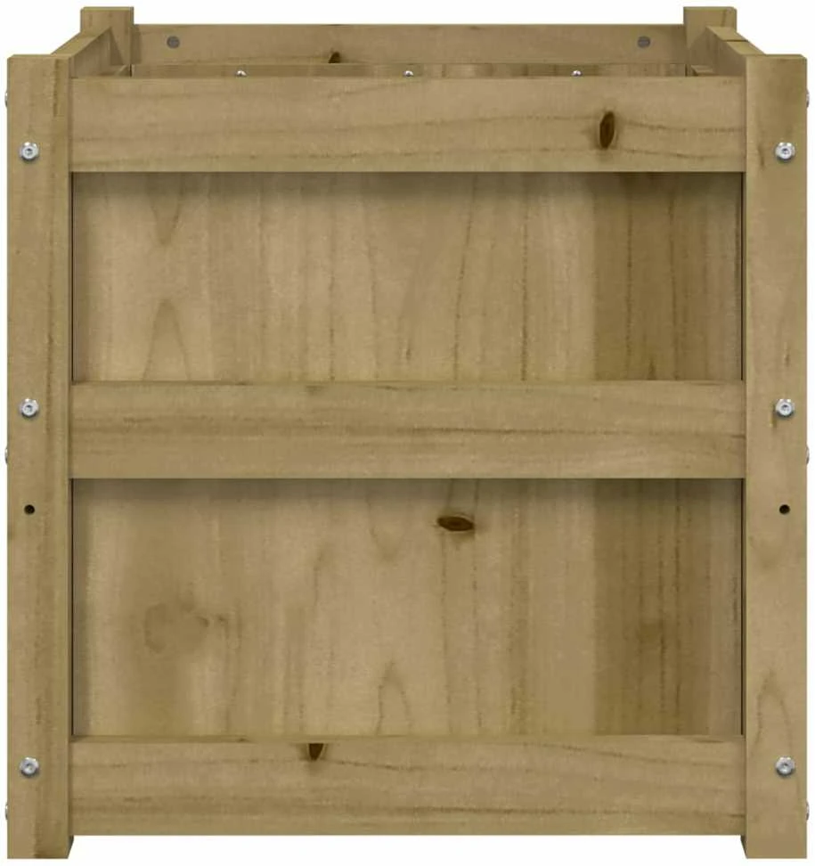 Sodo lovelis, 50x50x50cm, impregnuota pušies mediena