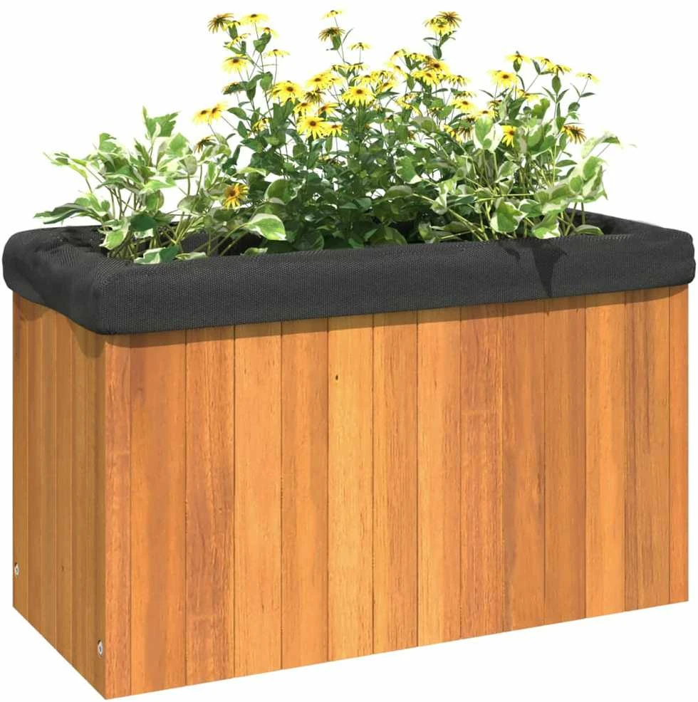 Sodo lovelis, 59x27,5x35cm, akacijos medienos masyvas