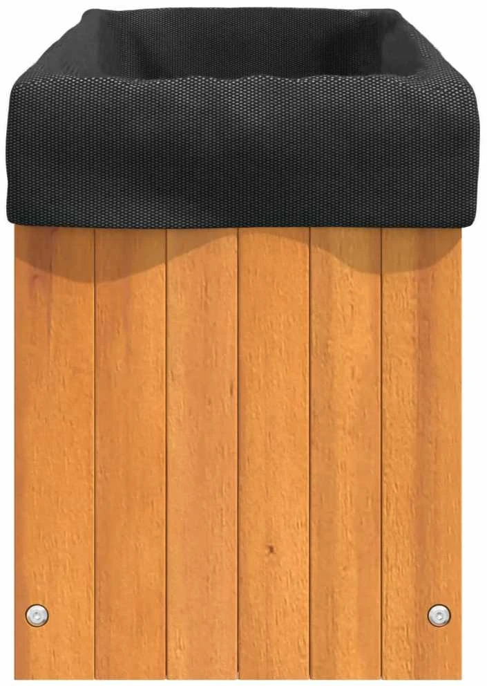 Sodo lovelis, 59x27,5x35cm, akacijos medienos masyvas