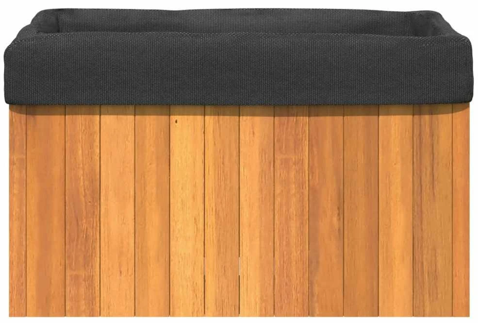 Sodo lovelis, 59x27,5x35cm, akacijos medienos masyvas