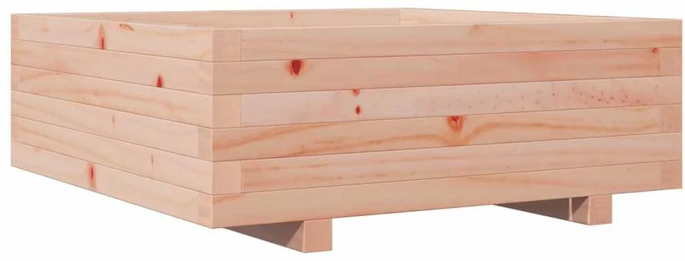 Sodo lovelis, 70x70x26,5cm, douglas eglės medienos masyvas