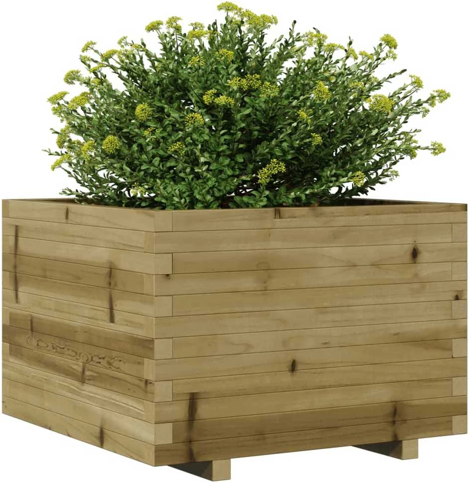 Sodo lovelis, 70x70x49,5cm, impregnuota pušies mediena