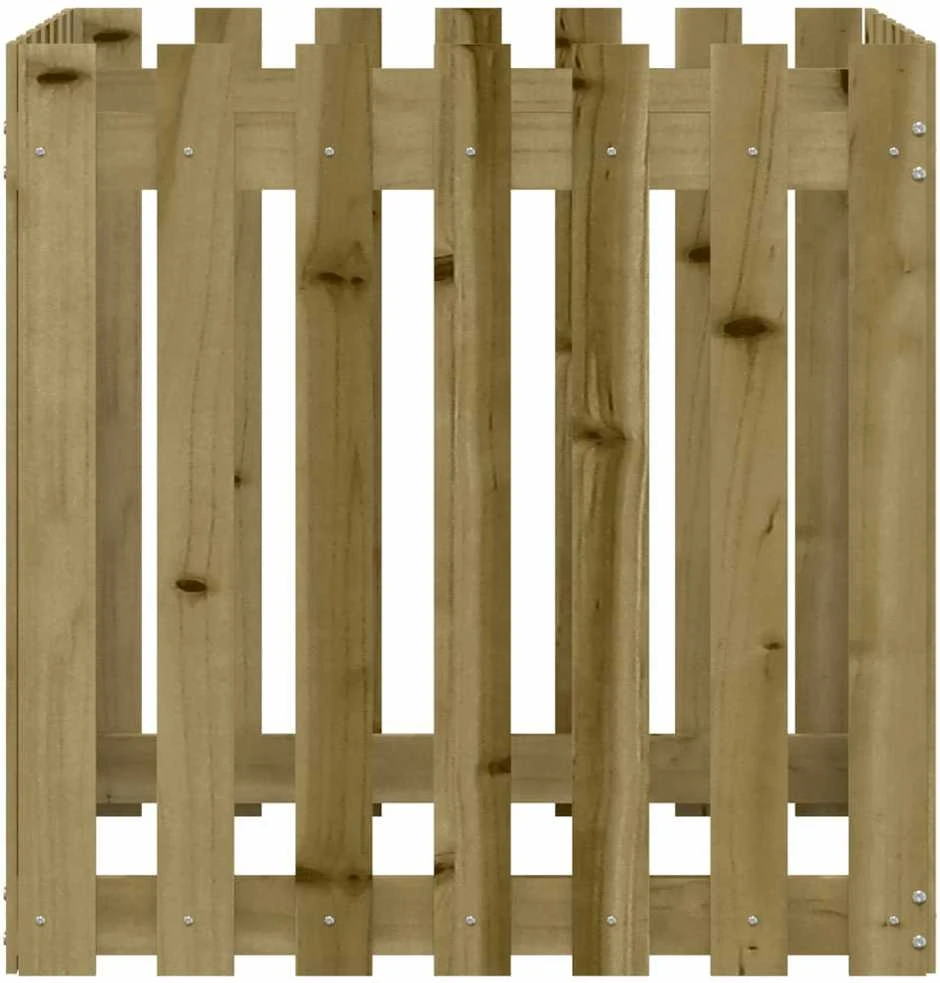 Sodo lovelis, 70x70x70cm, impregnuota pušis, tvorelės dizaino