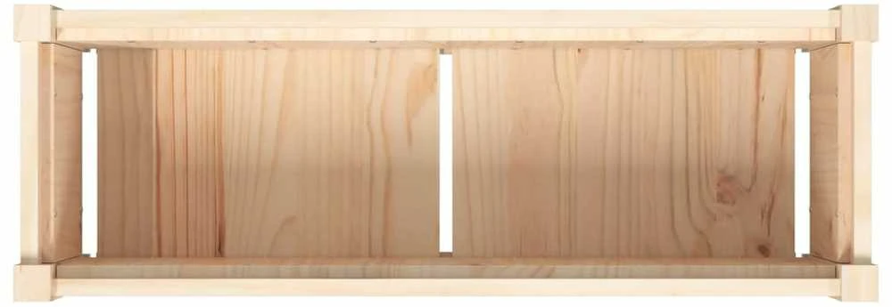 Sodo lovelis, 90x31x31cm, pušies medienos masyvas