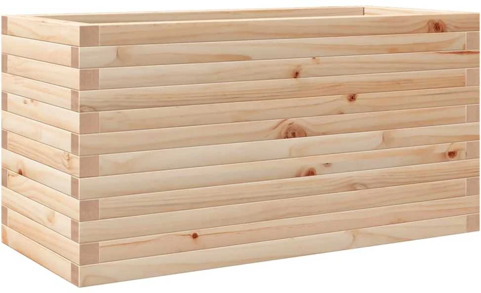 Sodo lovelis, 90x40x45,5cm, pušies medienos masyvas