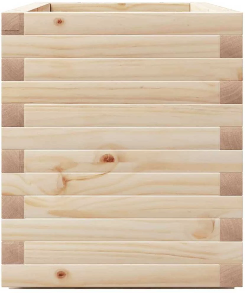 Sodo lovelis, 90x40x49,5cm, pušies medienos masyvas