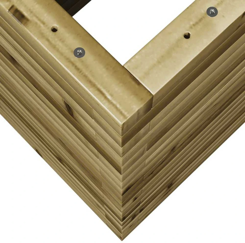 Sodo lovelis, 90x40x68,5cm, impregnuota pušies mediena