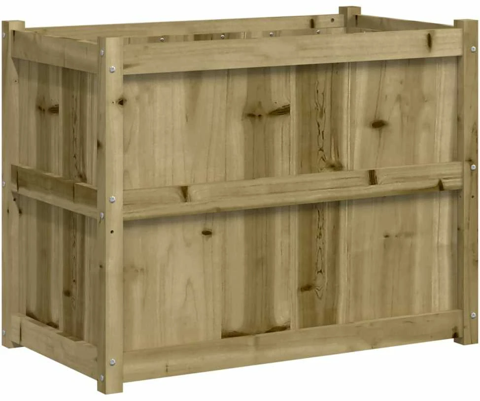 Sodo lovelis, 90x50x70cm, impregnuota pušies mediena