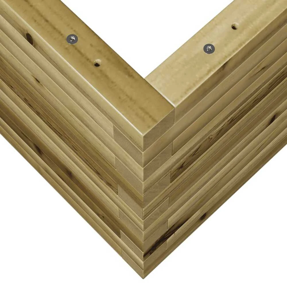 Sodo lovelis, 90x60x45,5cm, impregnuota pušies mediena