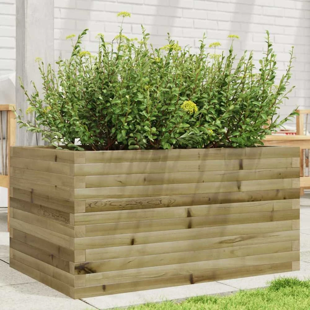 Sodo lovelis, 90x60x45,5cm, impregnuota pušies mediena
