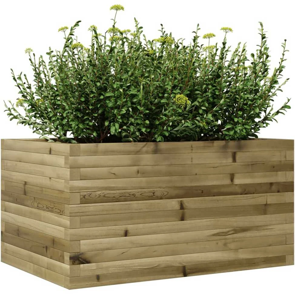 Sodo lovelis, 90x60x45,5cm, impregnuota pušies mediena