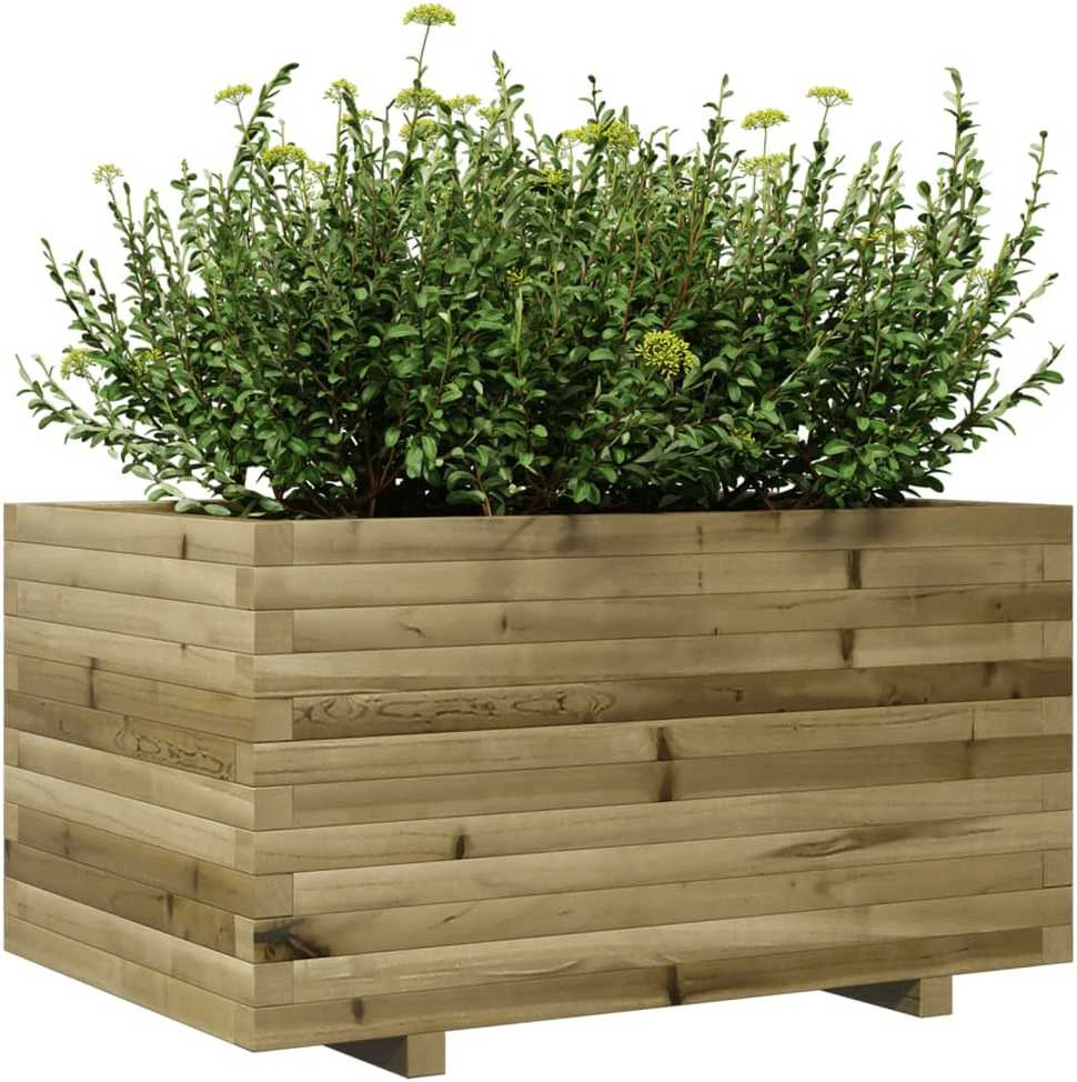 Sodo lovelis, 90x60x49,5cm, impregnuota pušies mediena