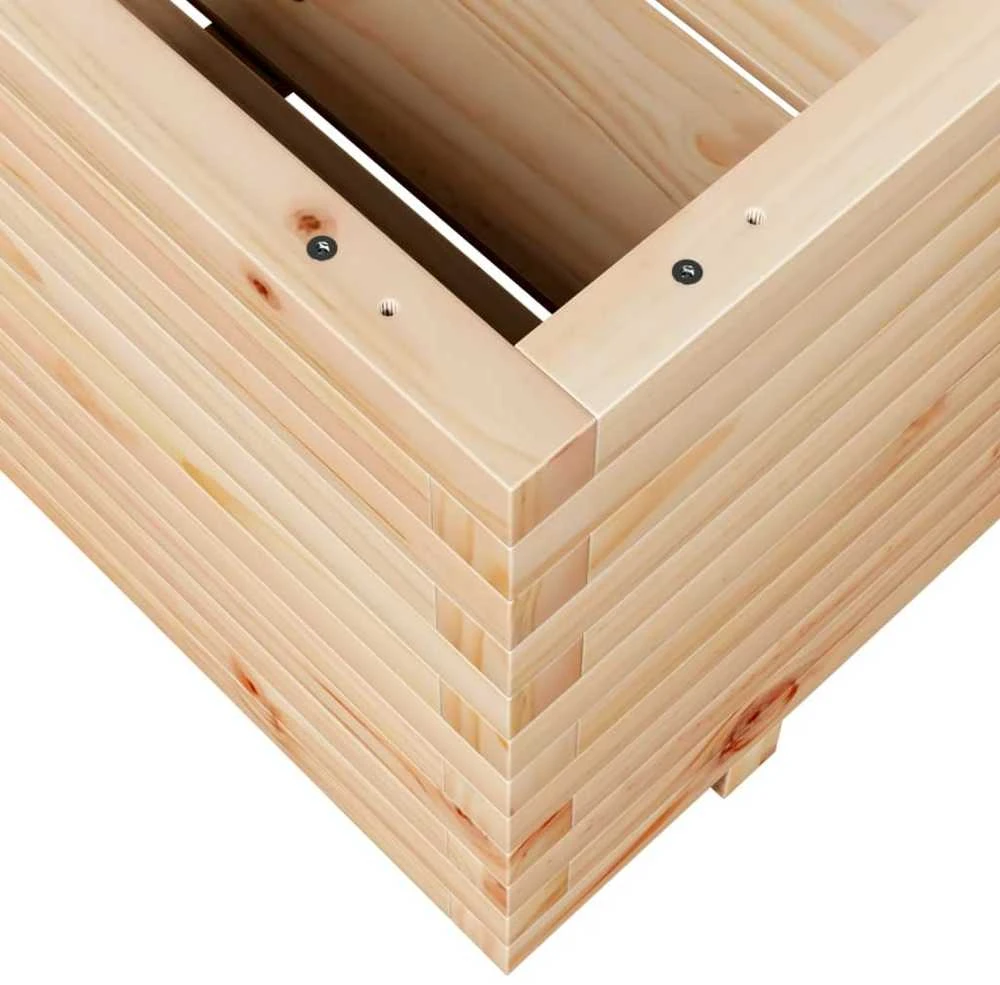 Sodo lovelis, 90x60x49,5cm, pušies medienos masyvas