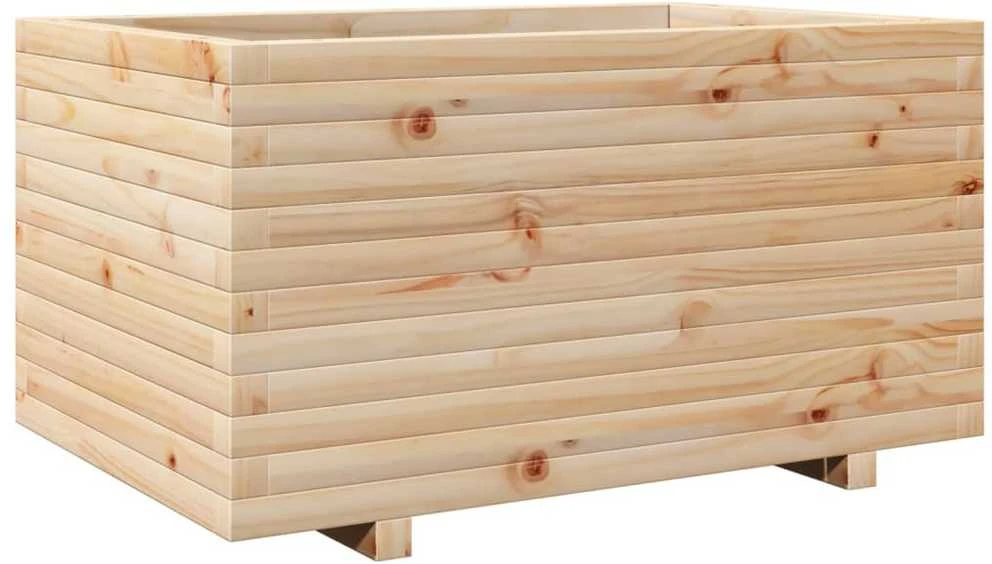 Sodo lovelis, 90x60x49,5cm, pušies medienos masyvas