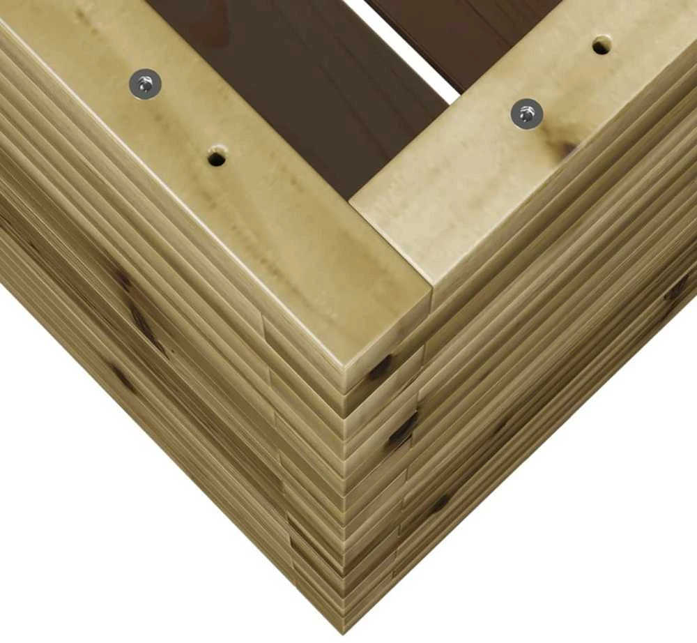 Sodo lovelis, 90x60x72,5cm, impregnuota pušies mediena