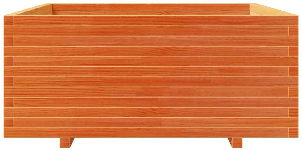 Sodo lovelis, vaško rudas, 110x110x49,5cm, pušies masyvas