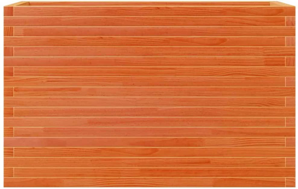 Sodo lovelis, vaško rudas, 110x40x68,5cm, pušies masyvas