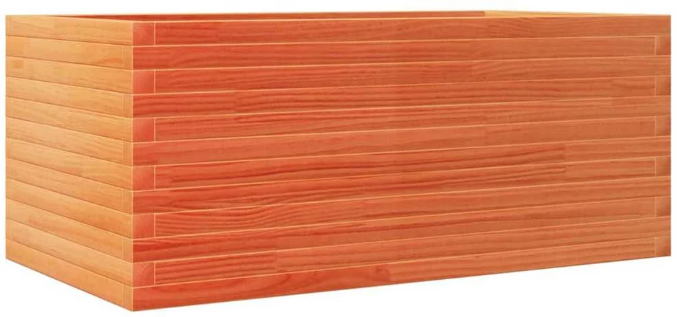 Sodo lovelis, vaško rudas, 110x60x45,5cm, pušies masyvas