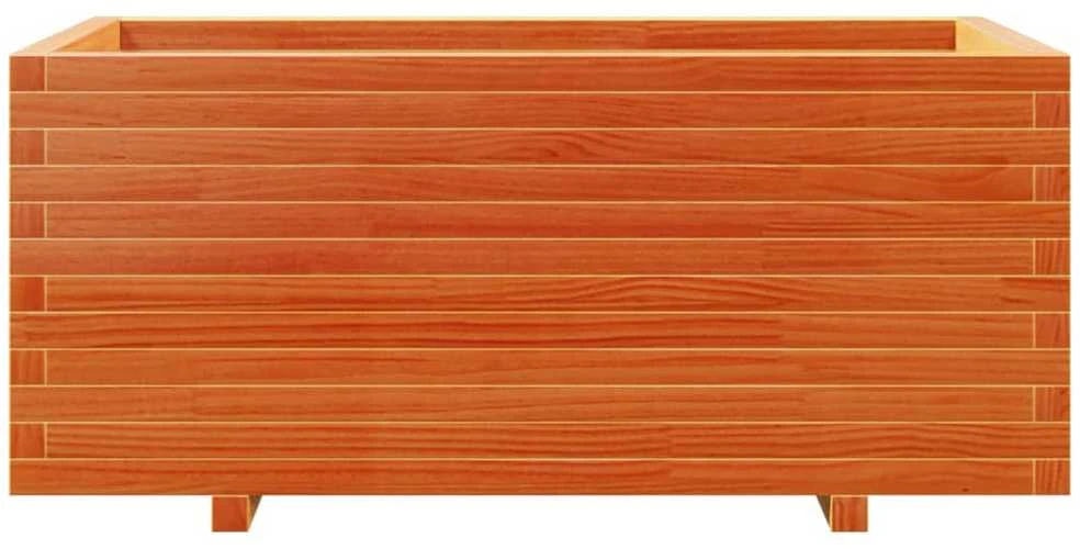 Sodo lovelis, vaško rudas, 110x60x49,5cm, pušies masyvas