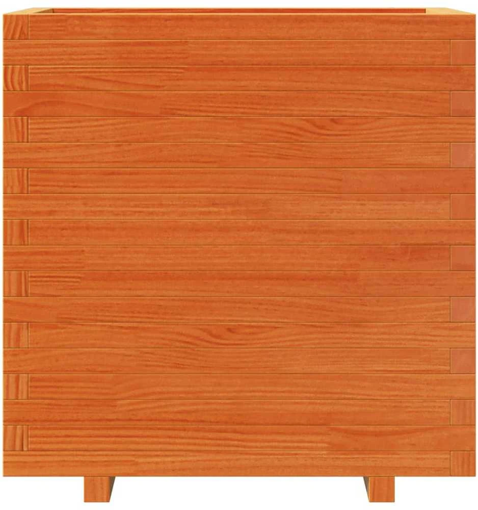 Sodo lovelis, vaško rudas, 70x40x72,5cm, pušies masyvas