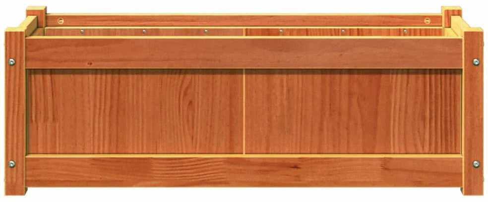 Sodo lovelis, vaško rudas, 90x31x31cm, pušies medienos masyvas