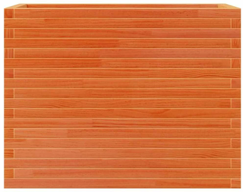 Sodo lovelis, vaško rudas, 90x40x68,5cm, pušies masyvas
