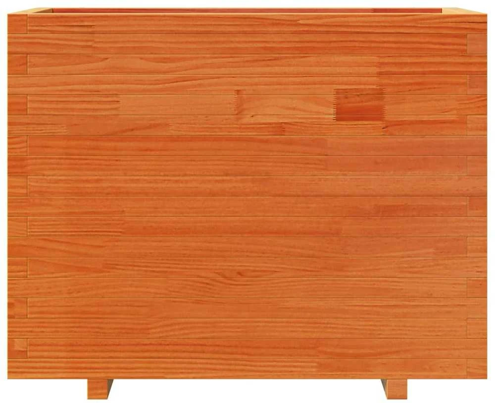 Sodo lovelis, vaško rudas, 90x40x72,5cm, pušies masyvas