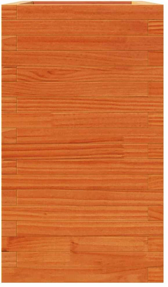 Sodo lovelis, vaško rudas, 90x40x72,5cm, pušies masyvas
