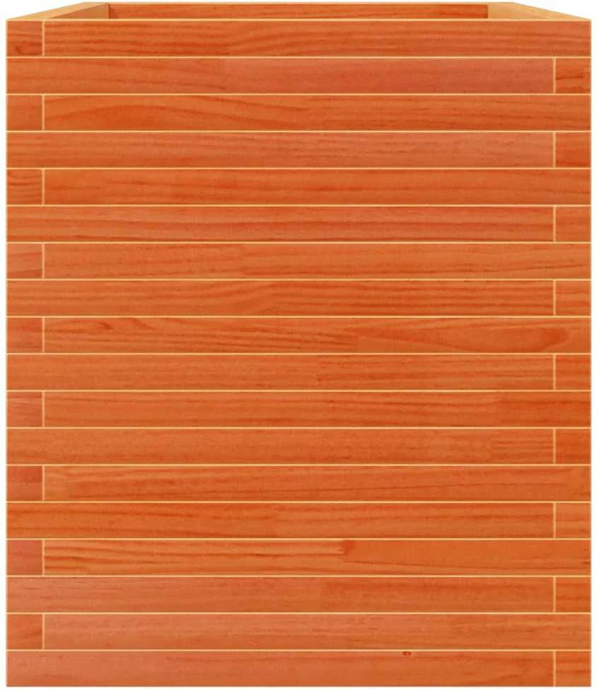 Sodo lovelis, vaško rudas, 90x60x68,5cm, pušies masyvas