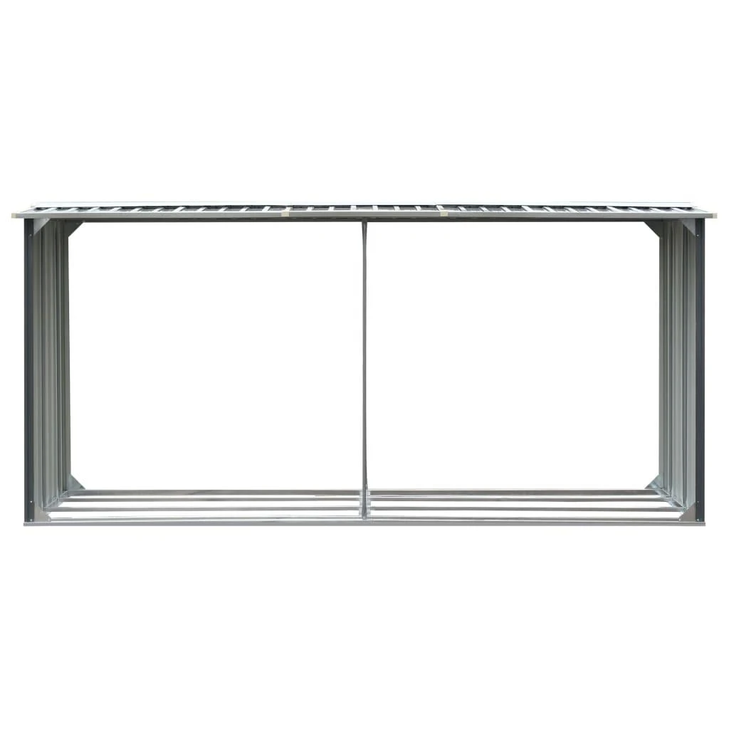 Sodo malkinė, galvanizuotas plienas, 330x92x153cm, pilka