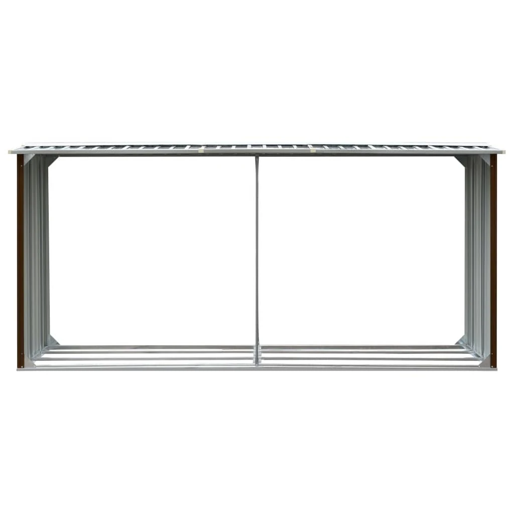 Sodo malkinė, ruda, 330x92x153cm, galvanizuotas plienas