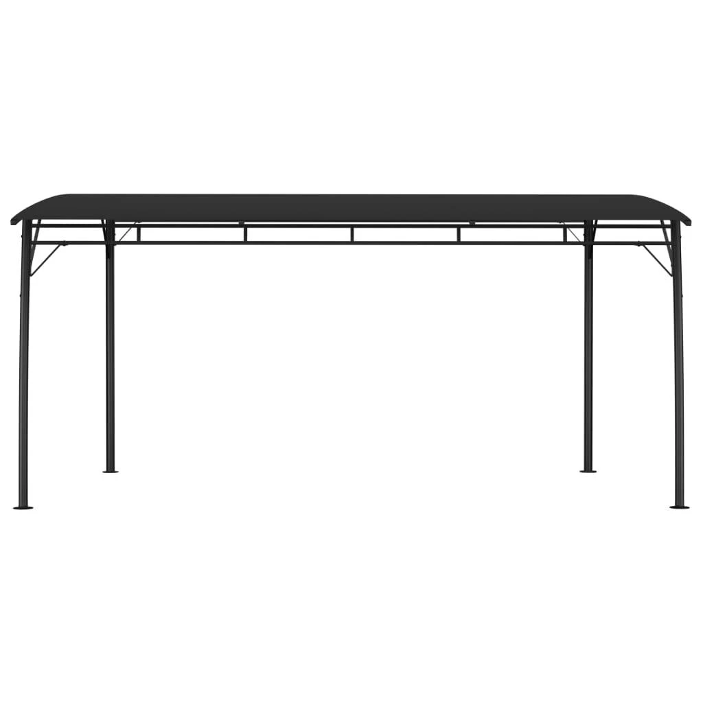 Sodo markizė nuo saulės, antracito spalvos, 4x3x2,55m