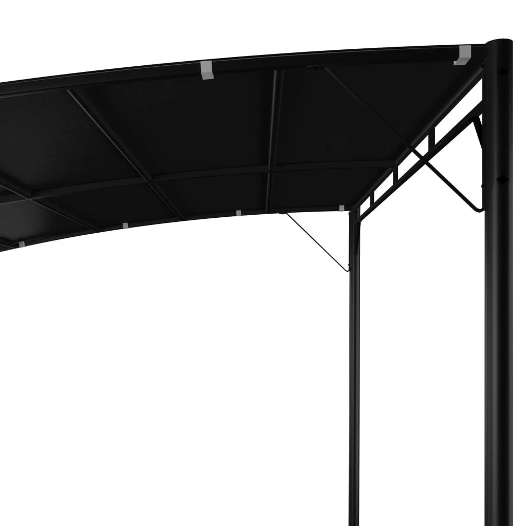 Sodo markizė nuo saulės, antracito spalvos, 3x3x2,55m