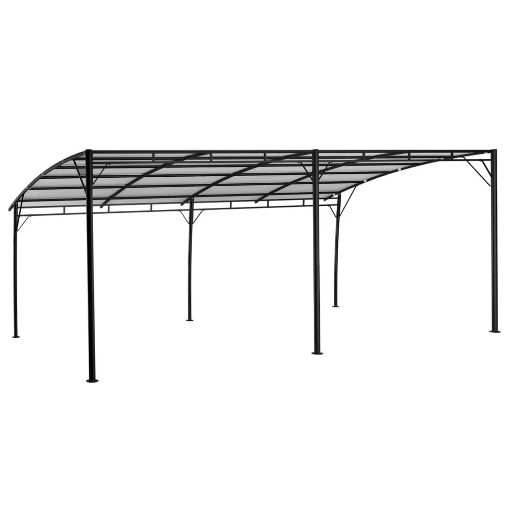 Sodo markizė nuo saulės, kreminės spalvos, 6x3x2,55m