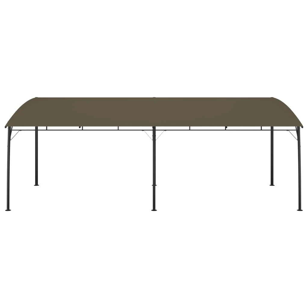 Sodo markizė nuo saulės, taupe spalvos, 6x3x2,55m