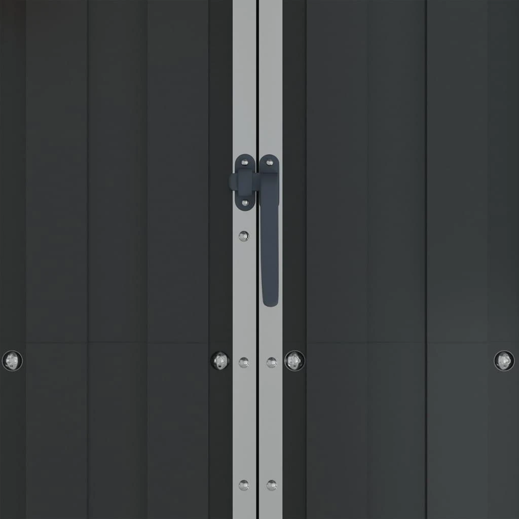 Sodo pašiūrė, antracito, 116x45x175cm, galvanizuotas plienas