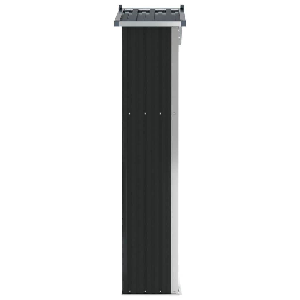 Sodo pašiūrė, antracito, 116x45x175cm, galvanizuotas plienas