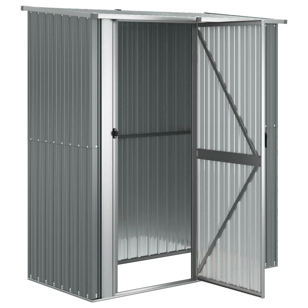 Sodo pašiūrė, pilka, 180,5x97x209,5cm, galvanizuotas plienas