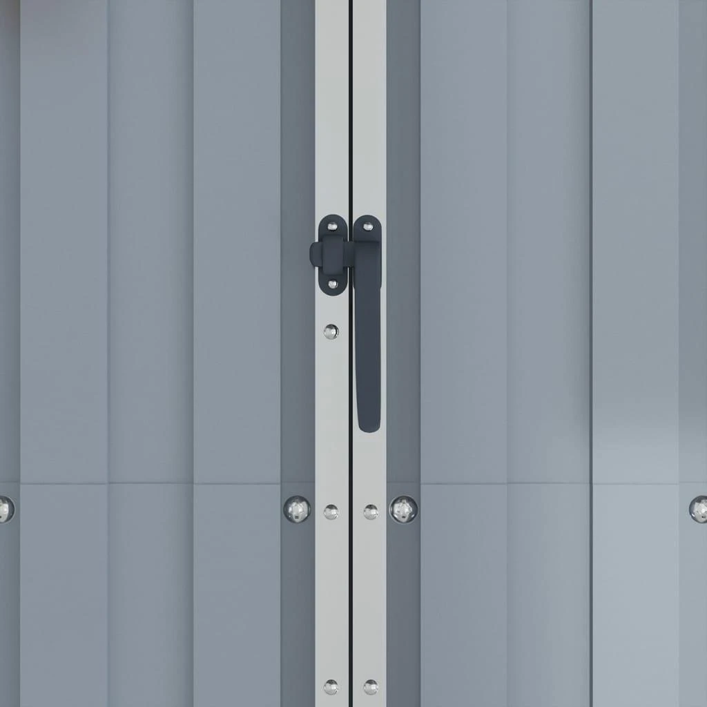 Sodo pašiūrė, pilka, 116x45x175cm, galvanizuotas plienas