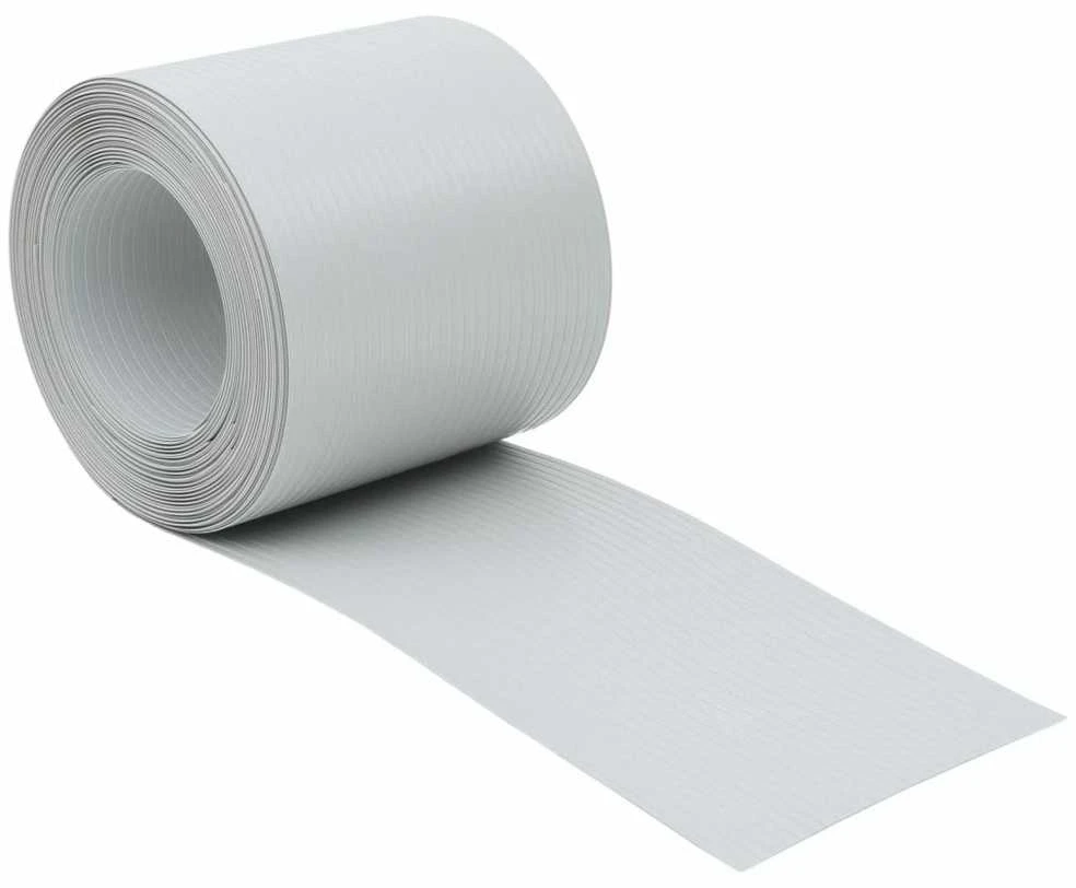 Sodo pertvaros, 10vnt., šviesiai pilkos, 252,5x19cm, PVC