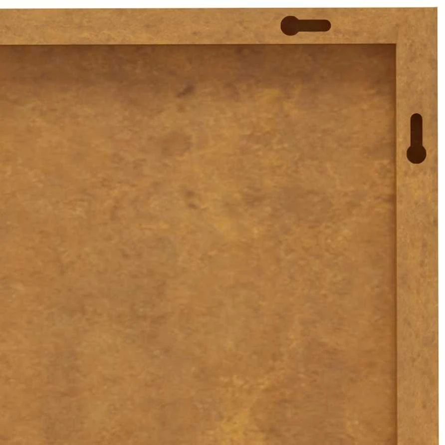 Nuotraukų rėmelis Sodo sienos dekoracija, 105x55cm, corten plienas