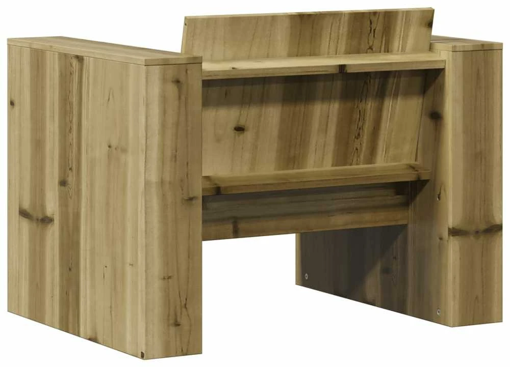 Sodo sofos dalis, 79x60x62cm, impregnuota pušies mediena