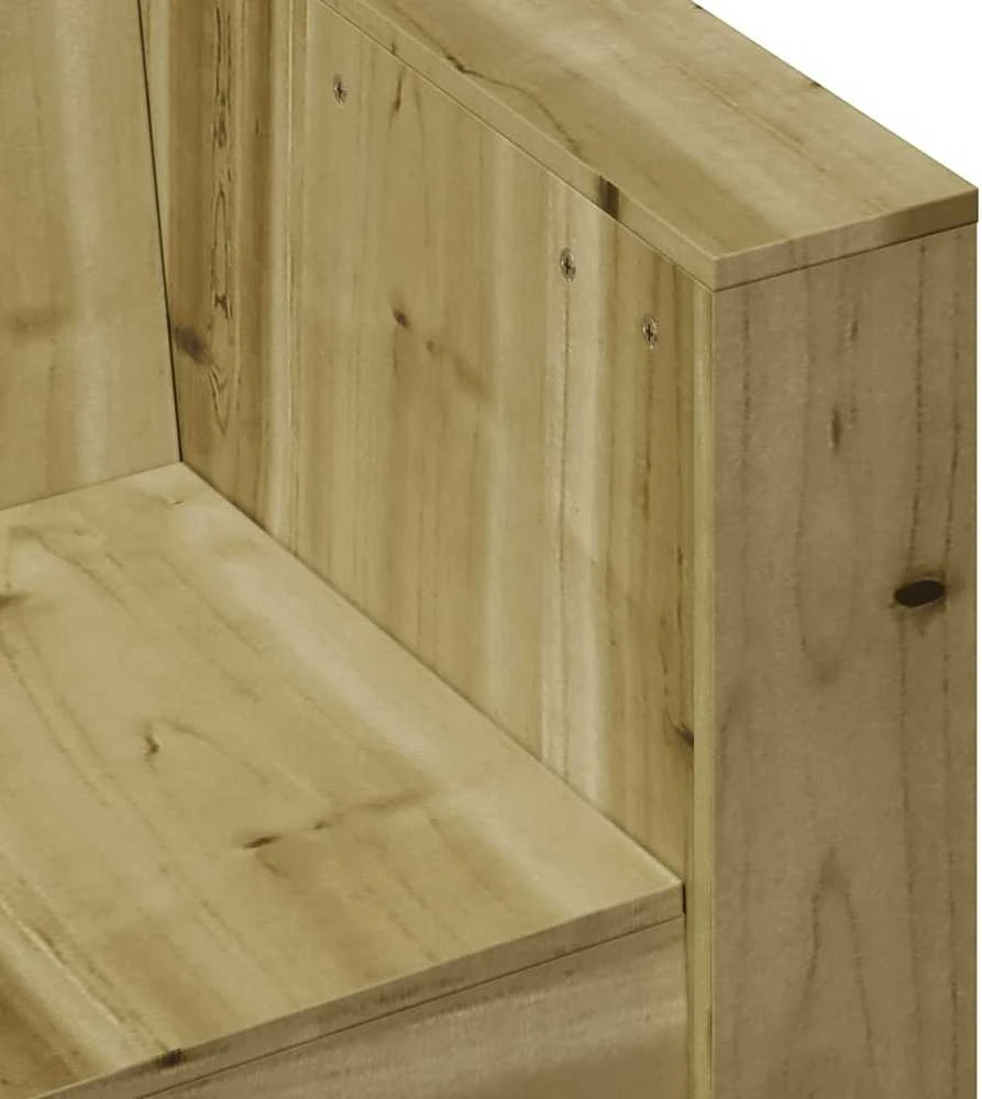 Sodo sofos dalis, 79x60x62cm, impregnuota pušies mediena