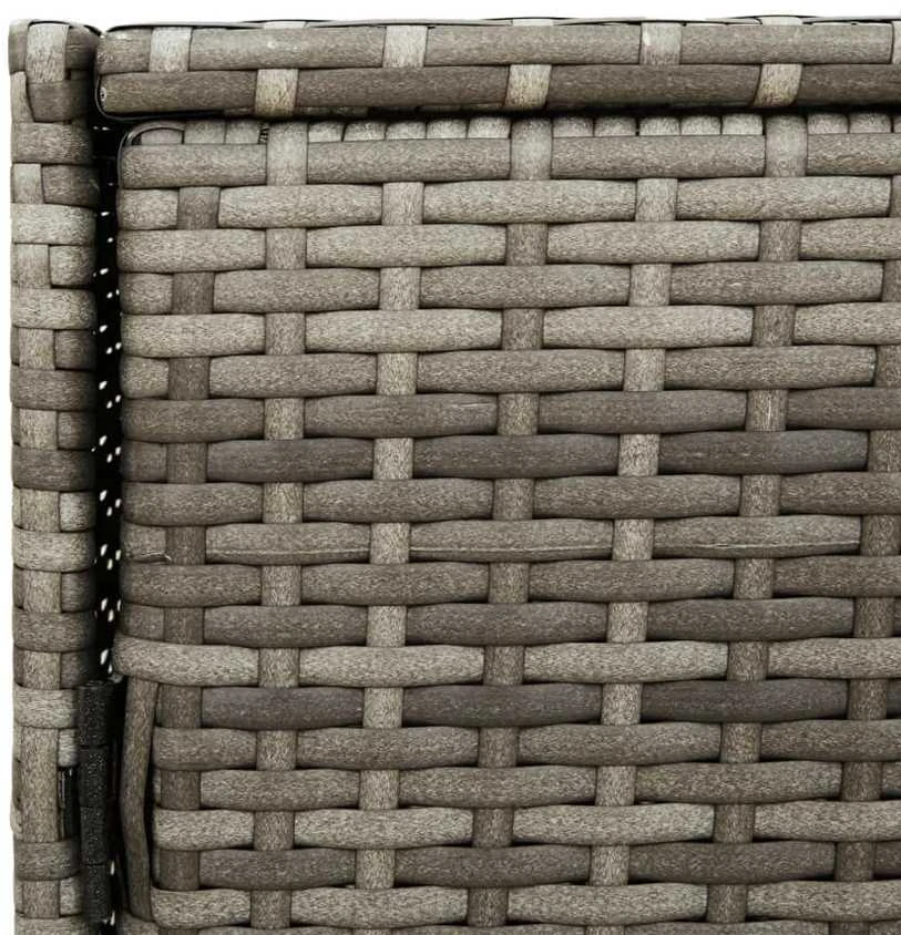 Sodo spintelė daiktams, pilka, 83x45x76cm, poliratanas