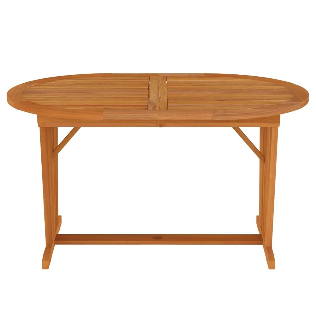 Sodo stalas, 200x100x75cm, eukalipto medienos masyvas